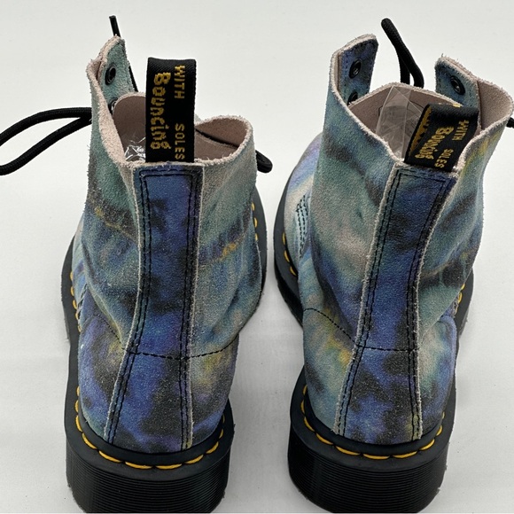 Dr. Martens 1460 Pascal Boot Unisex BLUE Tie Dye  Size 5 UK 7 Women  6 Men Boot - Picture 4 of 12